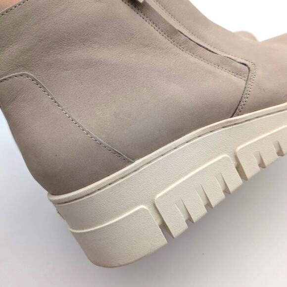 Vionic Uptown Sur Platform Wedge Ankle Boot Women's Oatmeal Nubuck Size US9 EU40 - Picture 11 of 13